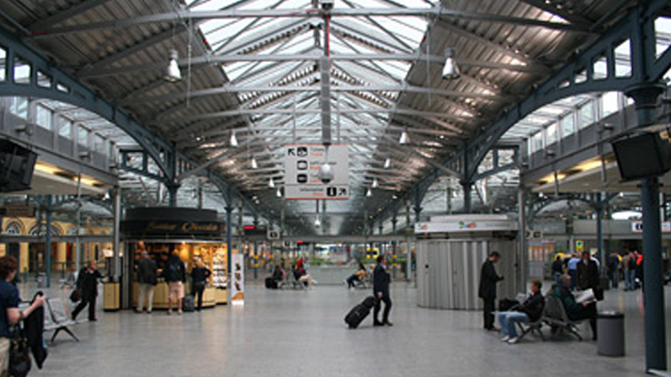Heuston Station Dublin Wall Steel