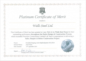 certificate of merit